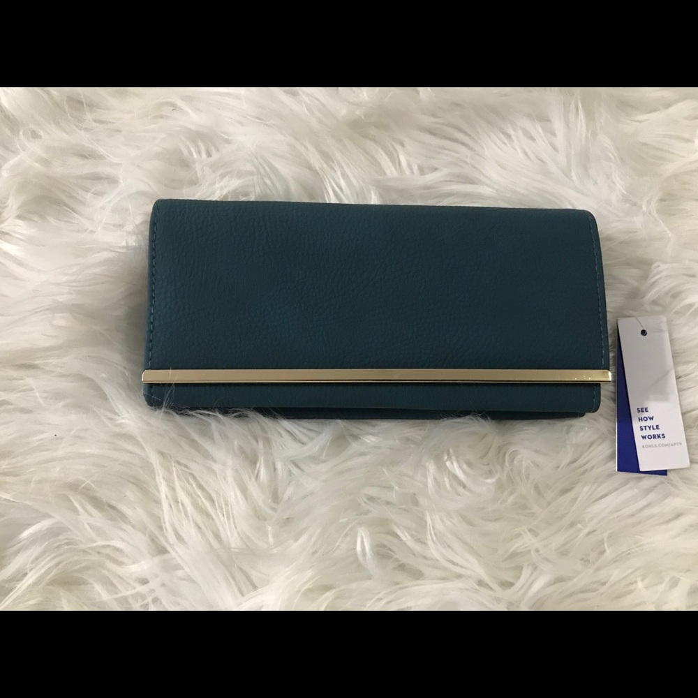 💛 Teal RFID-Blocking File Wallet 💛
